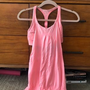 Size 2 lululemon bra and connected tank